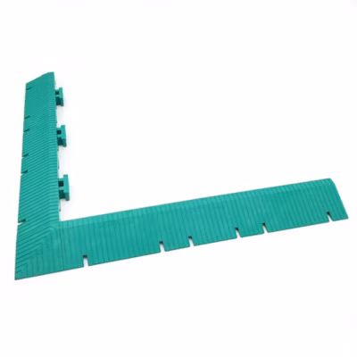 Accessoire Maxi Tile : Kit de 2 rampes auxiliaires + Coin Vert (33 x 5 x 2 cm) – Empêche les chutes et les changements de niveau