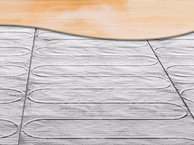 Plancher chauffant électrique parquet Mozaïk 100W/m2 1m2 100W – THERMOR – 480148