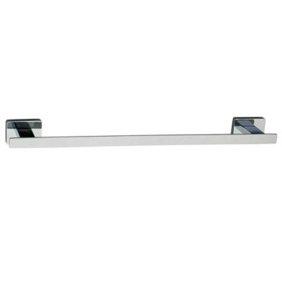 Porte-serviettes SIERRA 30 cm en acier inoxydable finition chrome poli Kibath