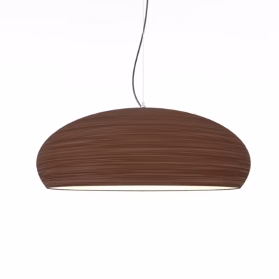 LUMICOM – UFO Suspension, 1xE27, max 42W, métal, corten/blanc, D.60cm