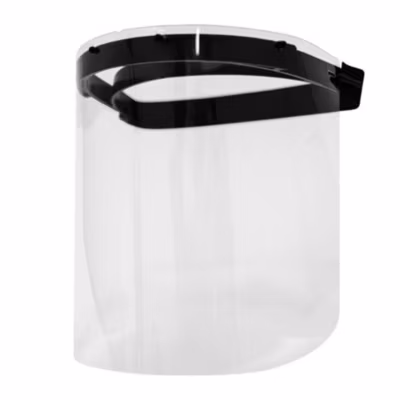 Casque de protection avec Visière 36×23 cm Polycarbonate Anti reflet et Anti buée Serre tête Ajustable VITO