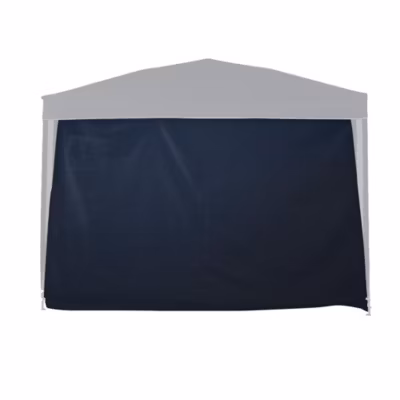 Mur simple pour tonnelle pliable 3 x 3 m – bleu