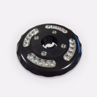 Lampe LED – Noir –  Pour parasol mât central. et déporté sweeek