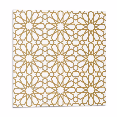 Adhésif Vinyle Carreaux Wallfluent 20×20 cm Motif Géométrique Avec Des Étoiles 20 pièces