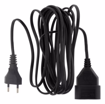 Prolongateur H03VVH2F 6A 3m – Noir – Zenitech