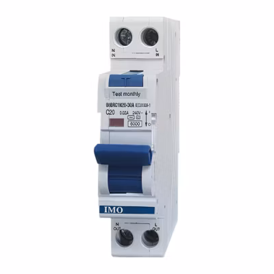 Disjoncteur Différentiel 30ma 25a – Type Ac – 6ka – Courbe C – 1p+n – 1 Module – Imo