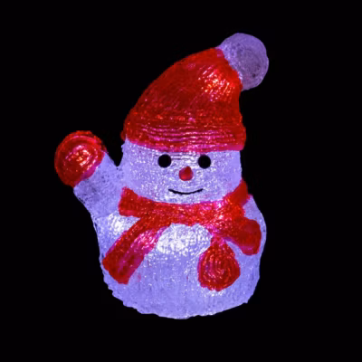 Décorations lumineuses intérieur h30cm 16 led à piles – feeric lights & christmas