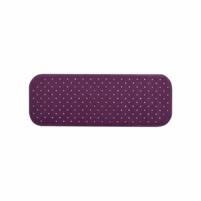 tapis Fond de baignoire antidérapant Caoutchouc CLASS 36x97cm Violet MSV