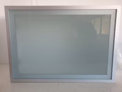 Porte De Cuisine Har Alu H42xl80 Cm Vitrée Gd Menuiseries