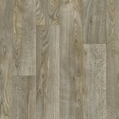 Sol PVC Textile – Aspect parquet chêne foncé – Rouleau de 2m x 18m