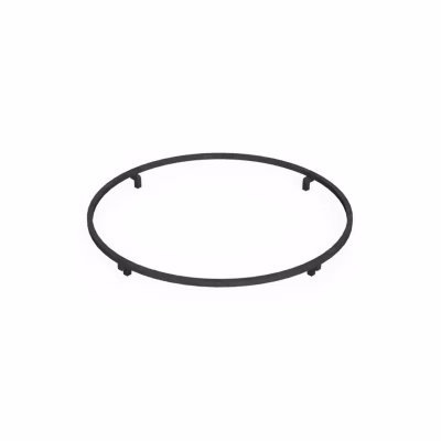 Rebord anti chute inox FIRTEN compatible avec brasero diamètre 100 cm