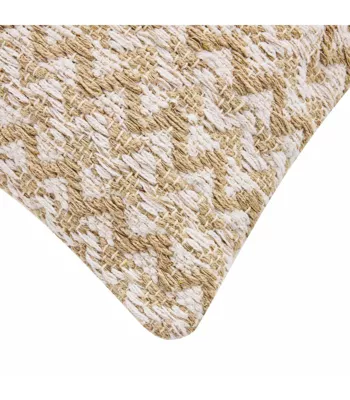 Coussin 40x40cm « Louméo » naturel – 40x40cm – Naturel