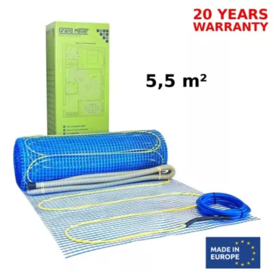 Tapis chauffant 5,5 m² EcoNG170-055, 170 W/m², 935 W