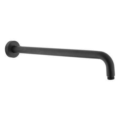 Paffoni Stick Bras de douche 40cm, Acier inoxydable, Noir mat (ZSOF034NO)