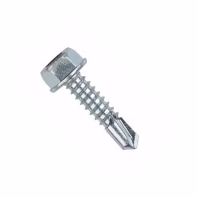 Vis auto-perceuse tête Hexagonale avec embase 6,3 x 25 mm (sachet de 200)