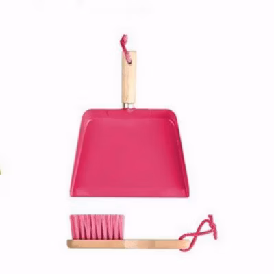 Pelle et balayette pour enfant – Rose – Esschert design