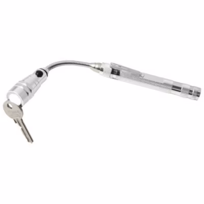 Lampe-torche LED télescopique et aimantée 10 lm