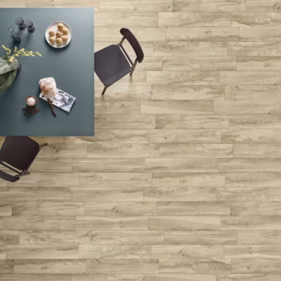 Carrelage imitation bois – Série WOODEN – Dimensions: 20 x100 cm – Beige
