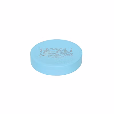 Porte Savon Acier CHARME Bleu MSV