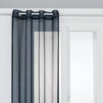 Voilage Moly 135x240cm bleu – Atmosphera