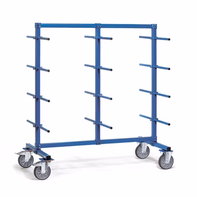 Chariot cantilever longueur utile 1200mm – charge max 500kg – 4624