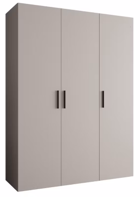 Armoire Bari 1 a portes battantes H. 202 x L.150 x P. 52, 3 portes