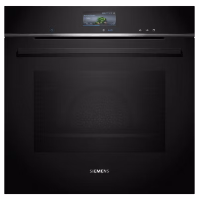 Four intégrable combi vapeur 71l 60cm a+ pyrolyse noir Siemens HR776G3B1