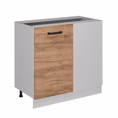 Vicco Meuble dangle Chêne de force doré 86cm sans PT