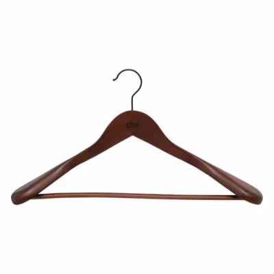 Cintre pour veste en bois foncé – Marron tonka- 5five