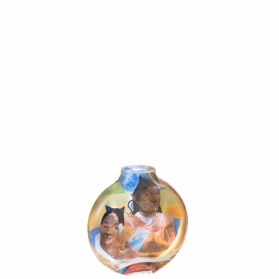 Vase les chartistes en céramique multicolore 14.5x4x15 cm