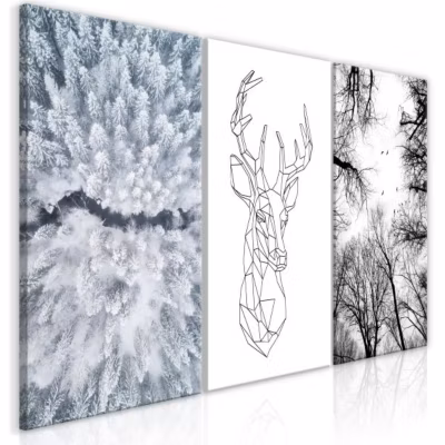 Tableau Deers Life (Collection) 60×30 cm