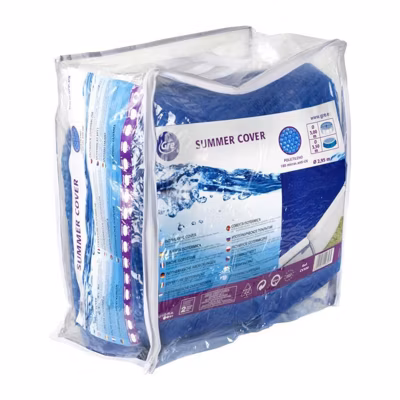 GRE – Bache ete de protection piscine hors sol ronde 300 cm O 3m