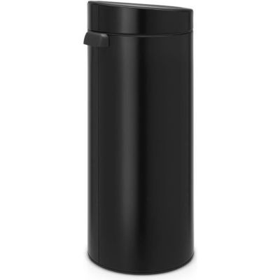 BRABANTIA Poubelle Touch Bin – 30L – Noir mat