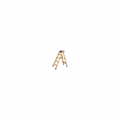 Escabeau bois professionnel 10 marches + tablette – Outifrance