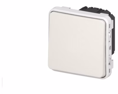Interrupteur va-et-vient Legrand Plexo™ blanc composable