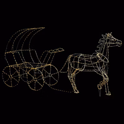 Décoration extérieure métal – feeric lights & christmas
