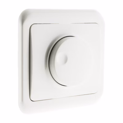 Interrupteur régulateur variateur Blanc – Zenitech