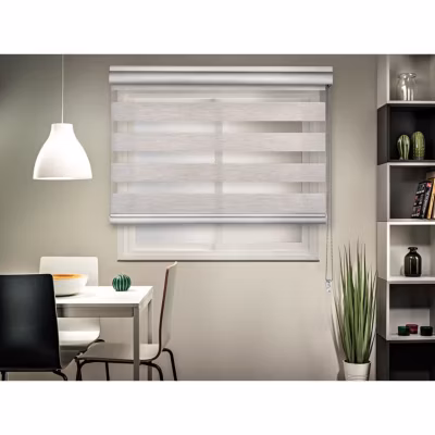 Store enrouleur Jour/Nuit premium – 165 x 250 blanc