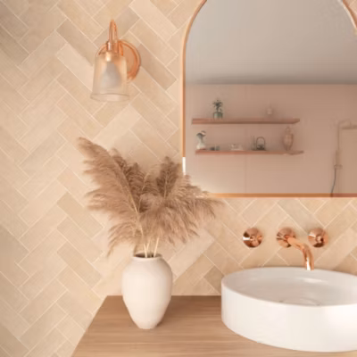 Carrelage Effet Zellige NOLITA Beige 6,5×20 – Les Carreaux de Jean