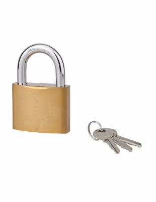 Cadenas ACERA à clé, base 60 mm, anse acier cémenté, 3 clés – SERRUPRIX
