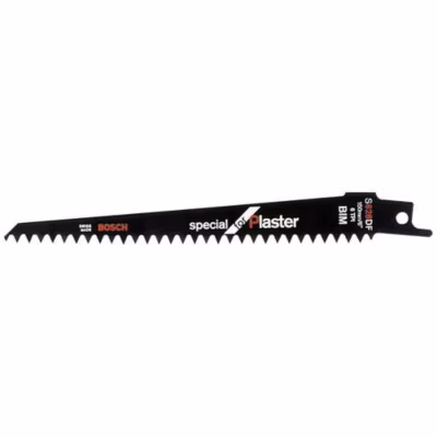 Bosch Accessories S 628 DF Lame de scie sabre bimétal 150 mm, 2 pièces, spécial plâtre