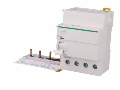 Bloc Vigi modulaire tétrapolaire Schneider Acti9 Vigi iC60 63A / 30mA type AC