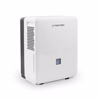 Déshumidificateur TROTEC TTK 96 E – max. 30 l/jour – 2 vitesses – Blanc