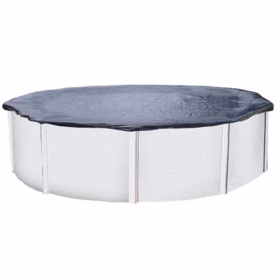 Bâche d&rsquo;hiver pour piscine métal ou résine ronde 3,2 m