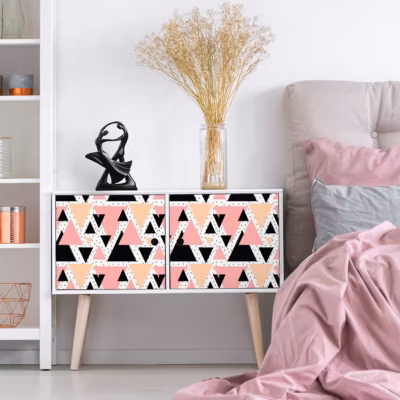 Sticker meuble scandinave heater 40 x 60 cm