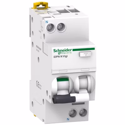 A9d32616 Disjoncteur Différentiel 30ma 16a – 1p+n – 6ka – Type A Auxiliarisable – Vigi Schneider Idpn