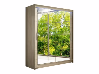 Armoire Closico Camera XI, Nombre d&rsquo;étagères: 5, 200x150x58cm