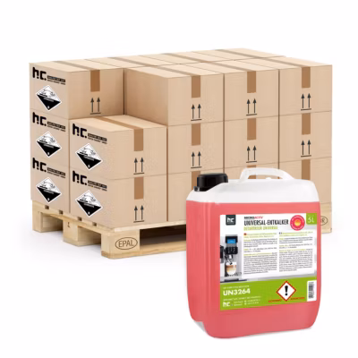 Détartrant Universel Microactiv Avec Indicateur De Couleur Pour Machines À Café Entièrement Automatiques En Bidon De 48 x 5 L