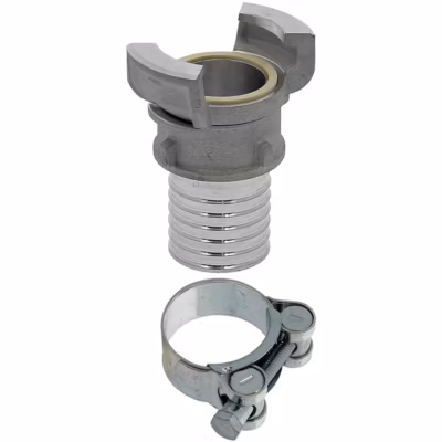 Raccord symétrique guillemin, DN 32 x 35 mm, avec collier à tourillon – HUGGY TUYAUX