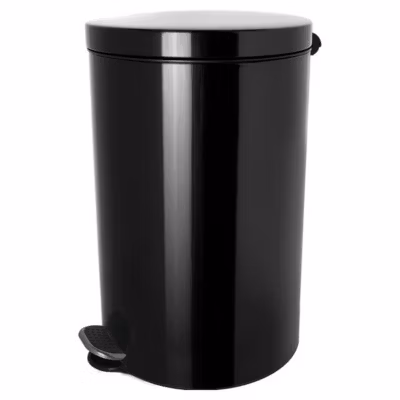 Petite poubelle Anti Germes aux ions d&rsquo;argent 3 litres – Noir